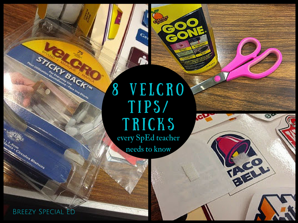 8 Tips/Tricks You Need to Know About Velcro - Breezy Special Ed